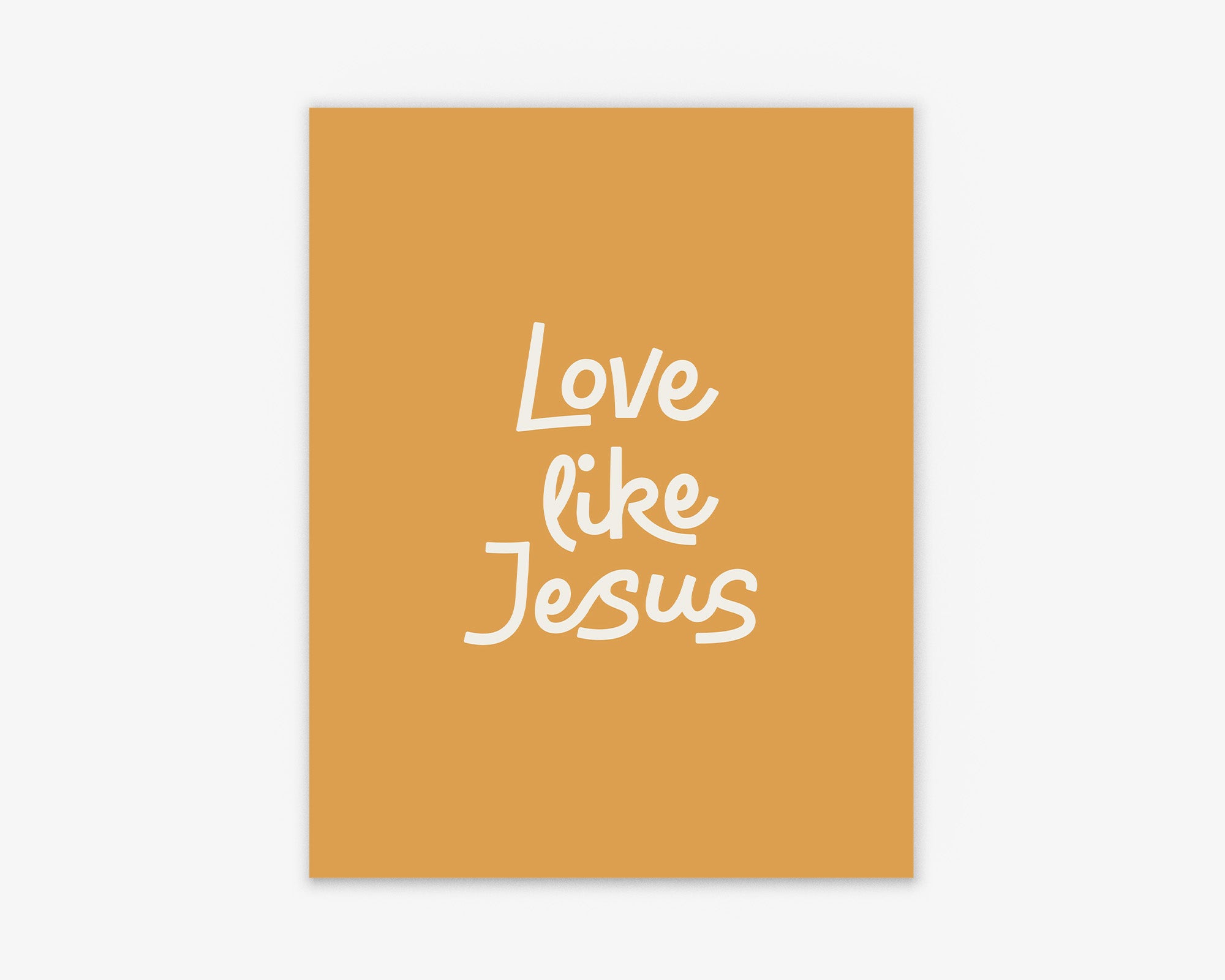 Love like Jesus | Poster
