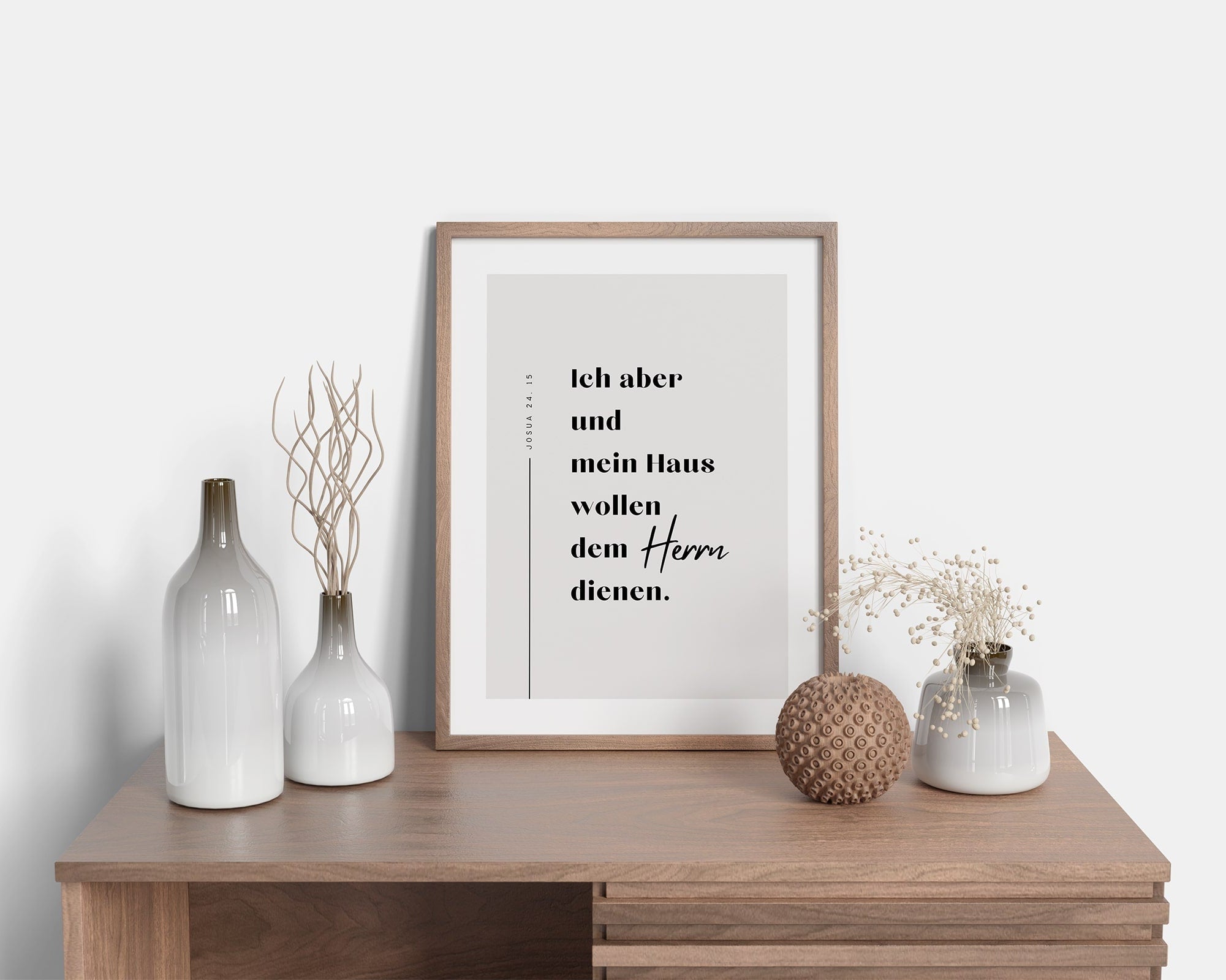 Mein Haus will dem Herrn dienen | Poster