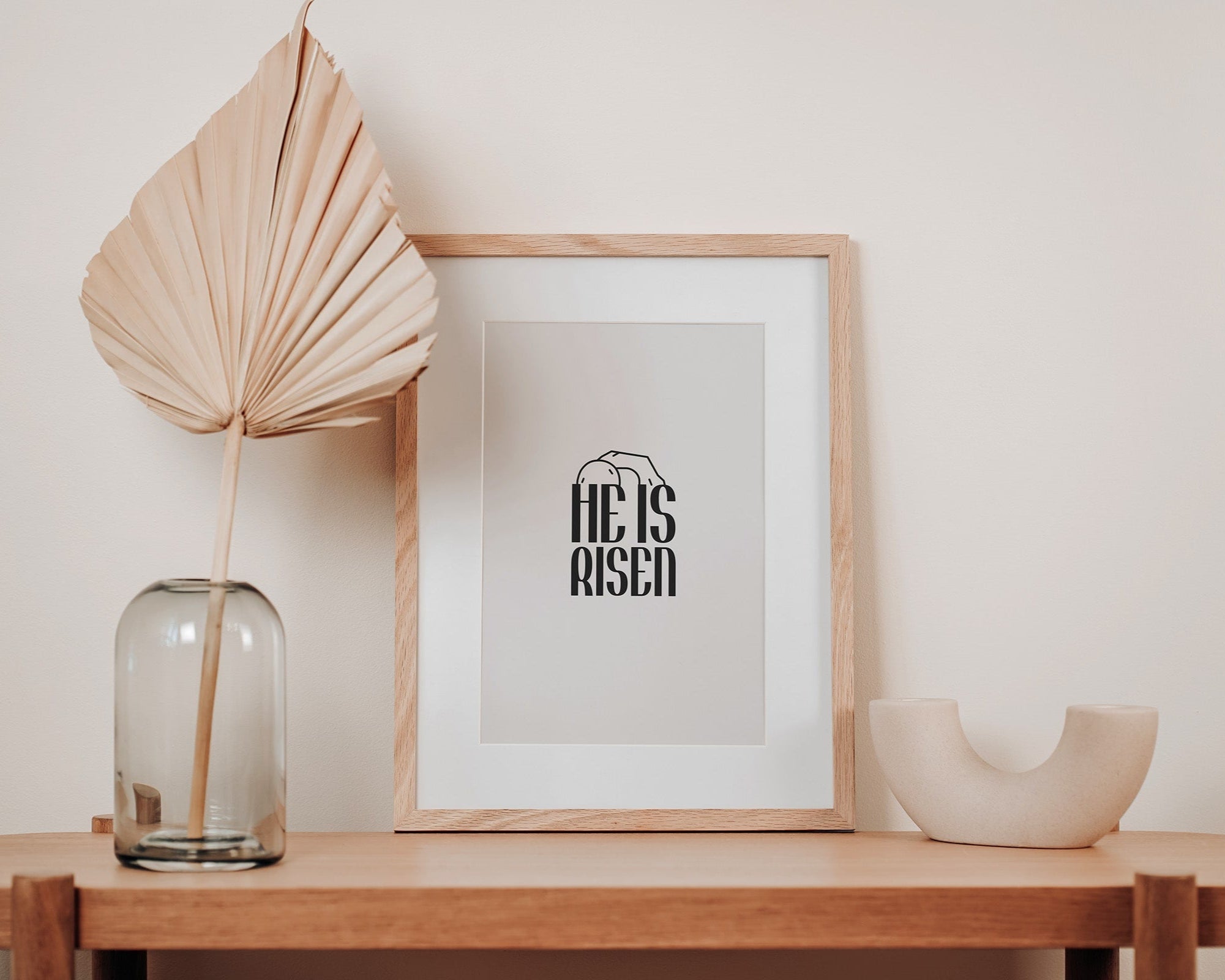 He is risen | Poster