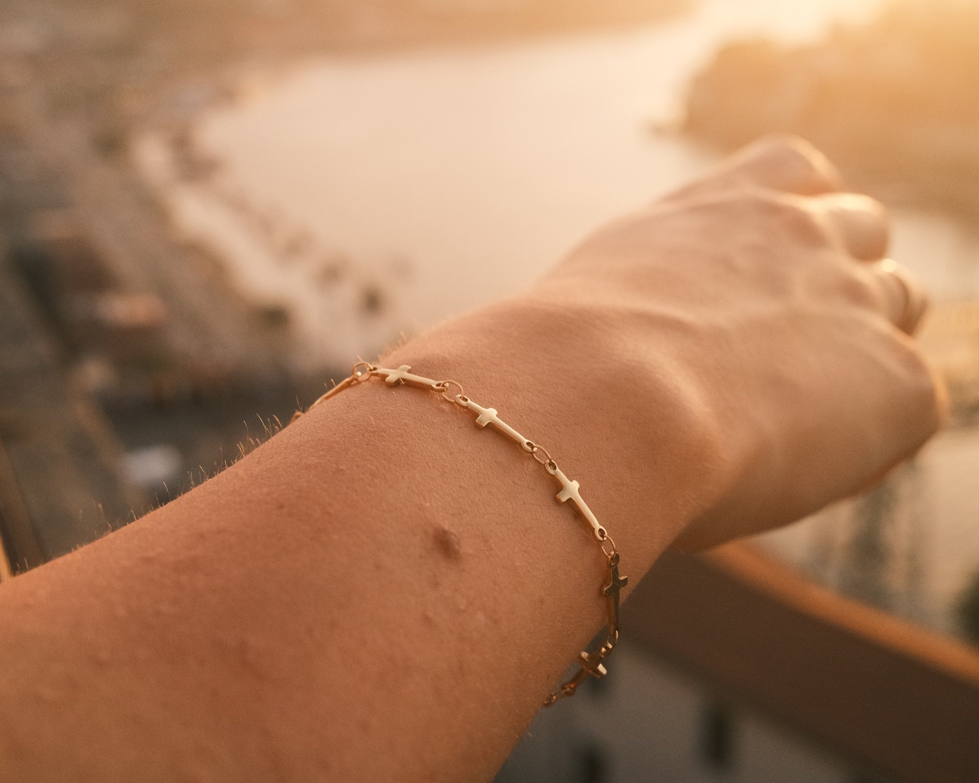 Kreuz Armband