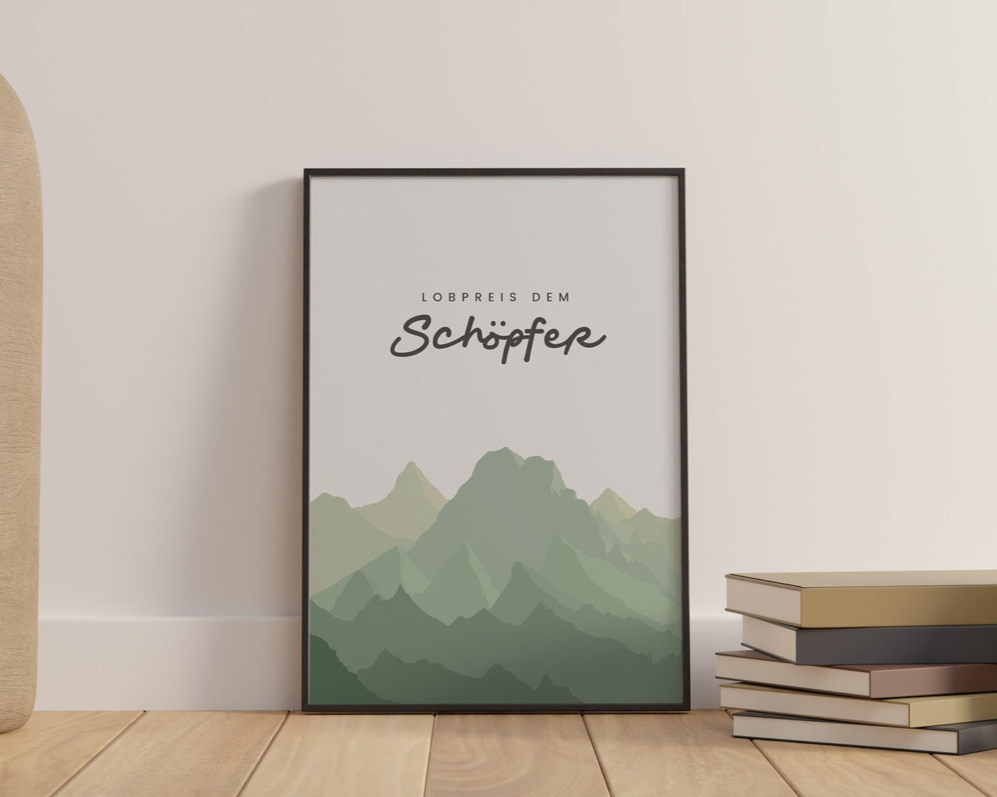 Lobpreis dem Schöpfer | Poster