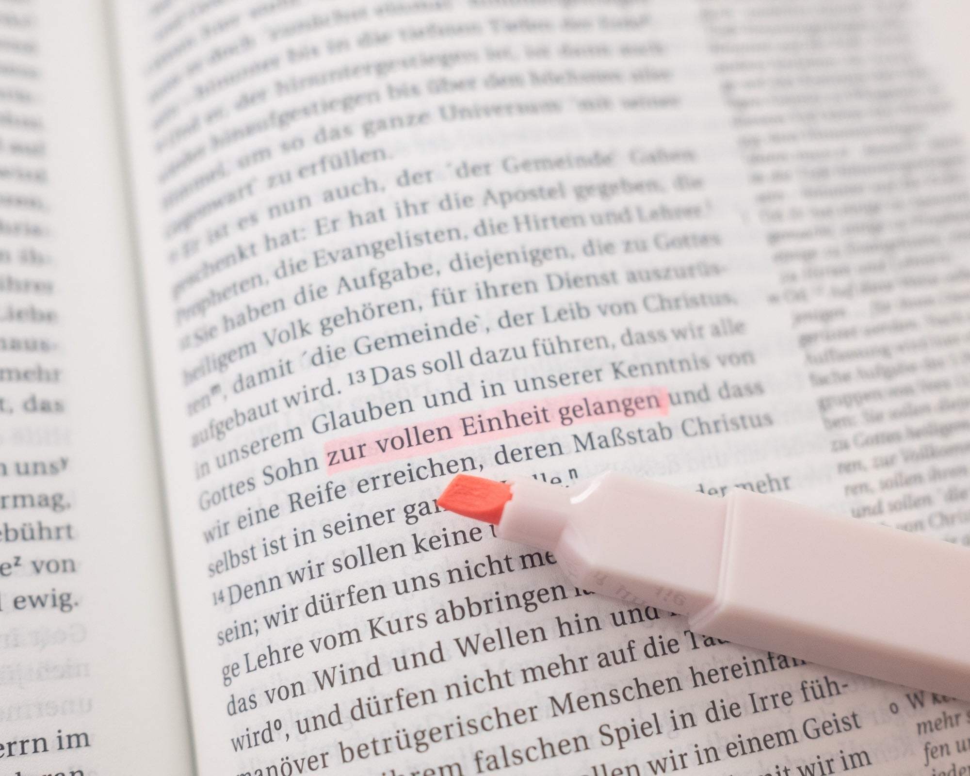 Bibel Textmarker Pastellfarben | 6er Set
